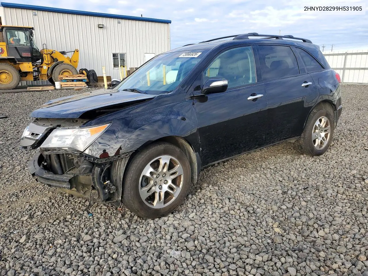 ACURA MDX 2009, VIN 2HNYD28299H531905