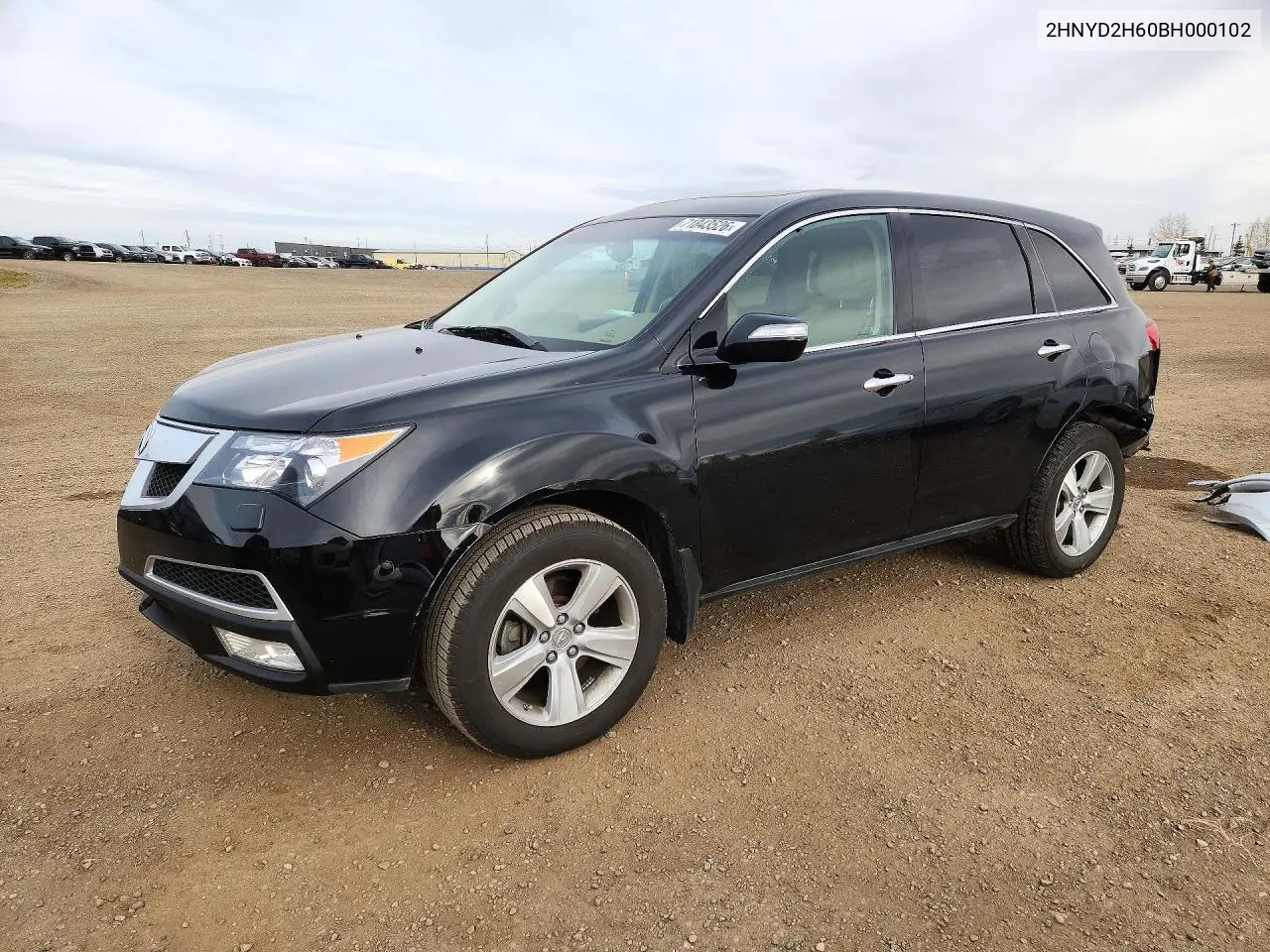 ACURA MDX 2011, VIN 2HNYD2H60BH000102
