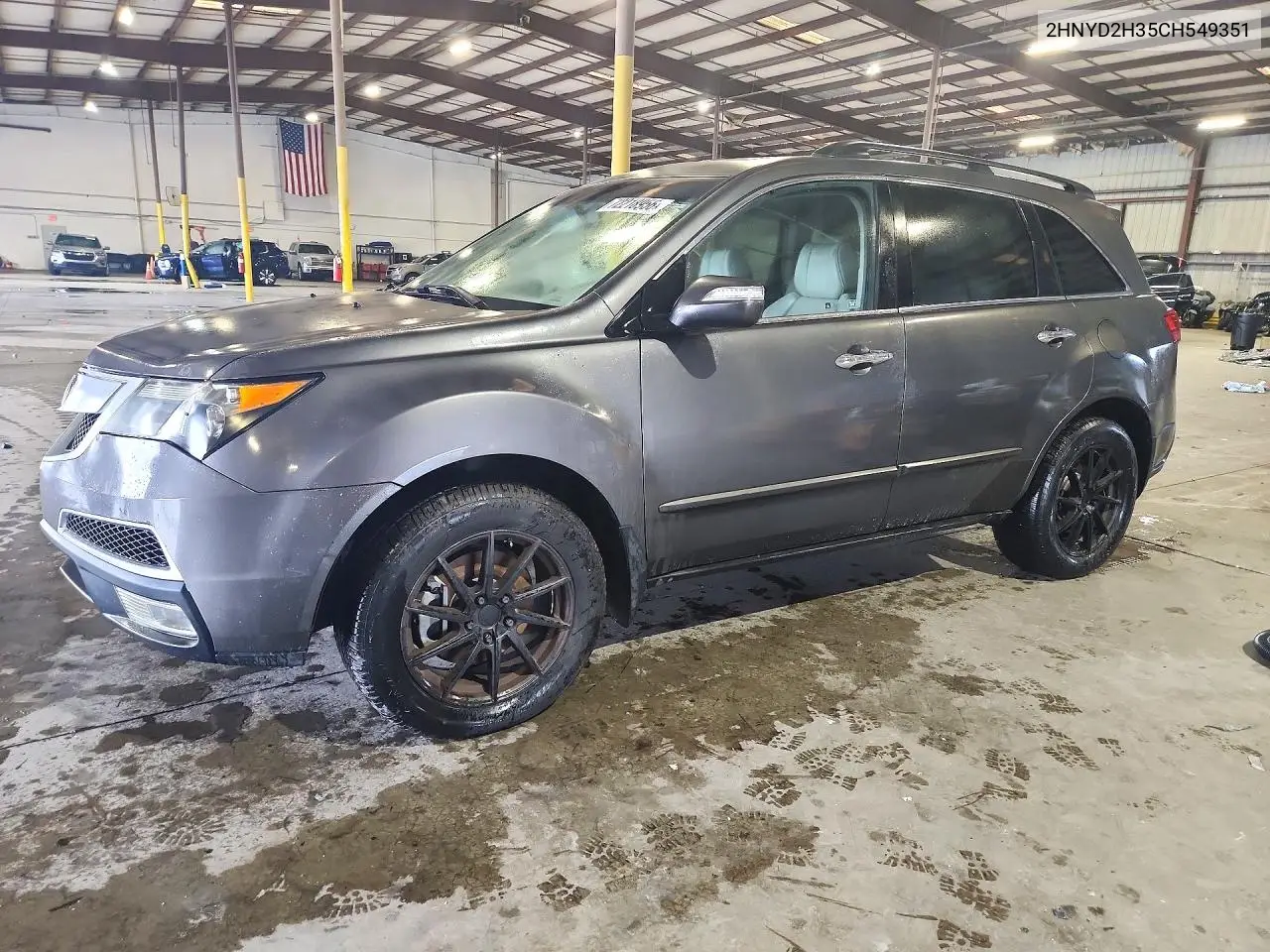 ACURA MDX 2012, VIN 2HNYD2H35CH549351