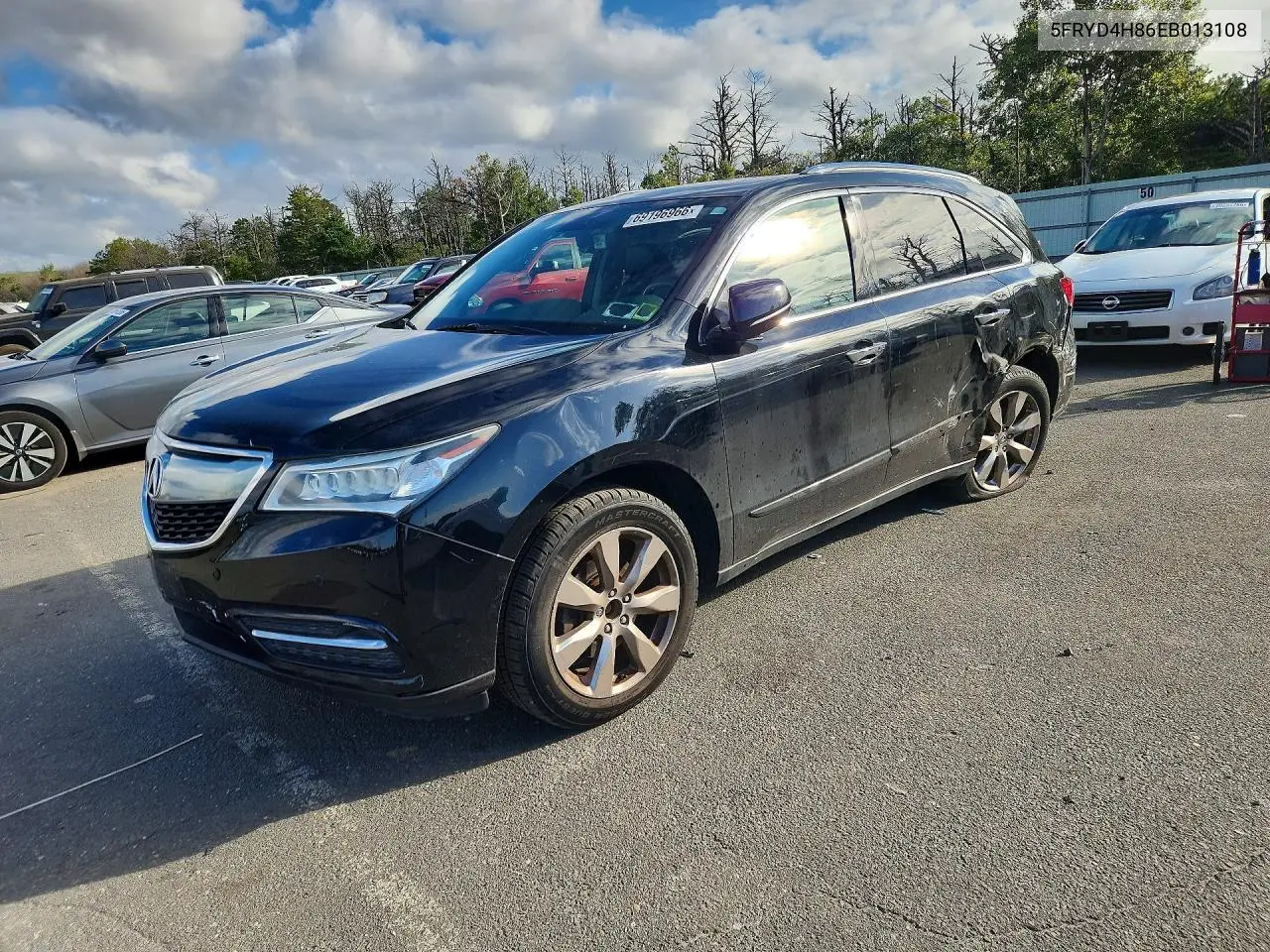 ACURA MDX 2014, VIN 5FRYD4H86EB013108