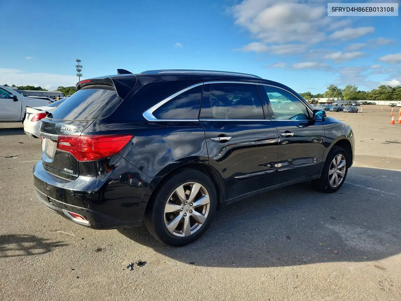 2014 ACURA MDX VIN 5FRYD4H86EB013108 — фото 3