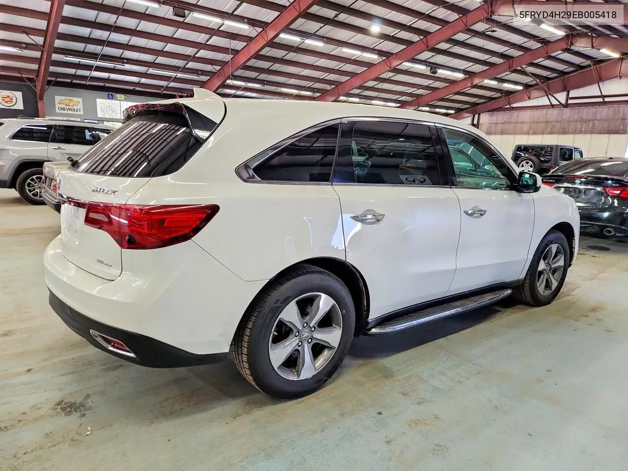 2014 ACURA MDX VIN 5FRYD4H29EB005418 — фото 3