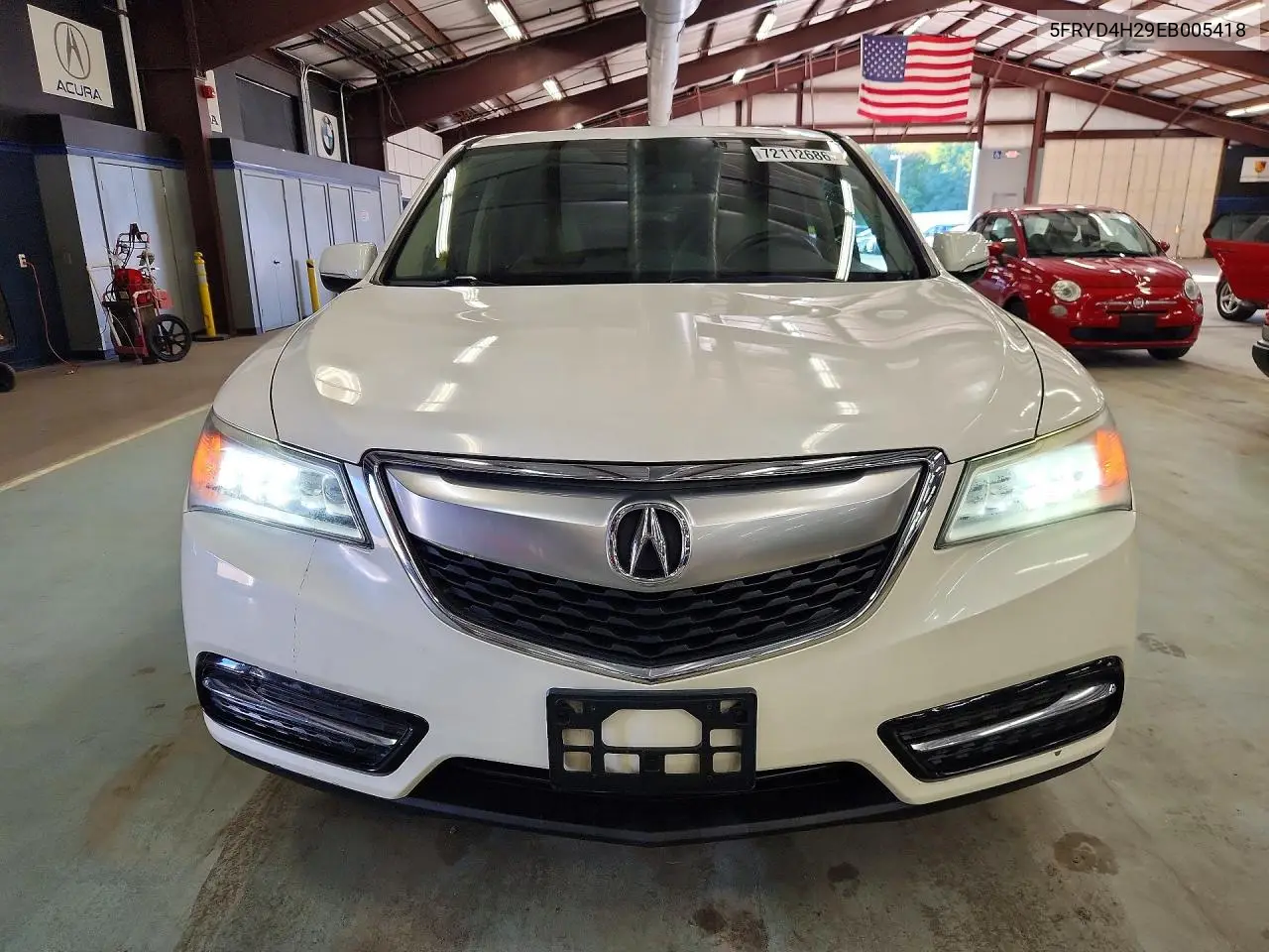2014 ACURA MDX VIN 5FRYD4H29EB005418 — фото 5