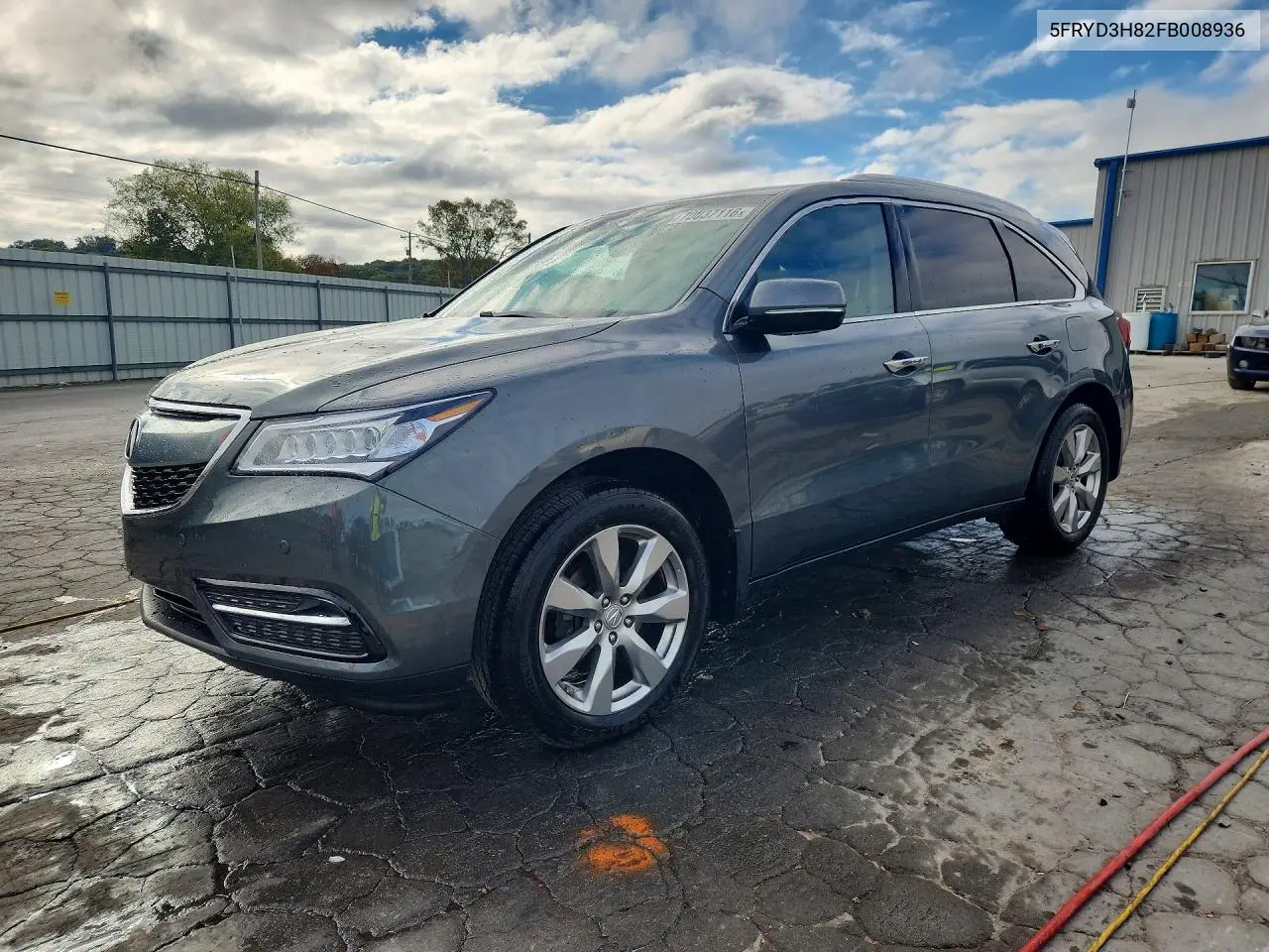 ACURA MDX 2015, VIN 5FRYD3H82FB008936