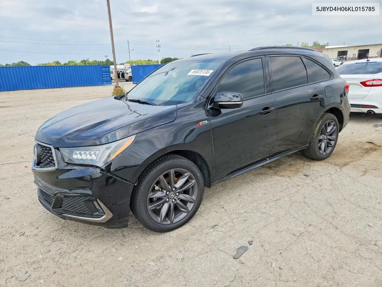 ACURA MDX 2019, VIN 5J8YD4H06KL015785