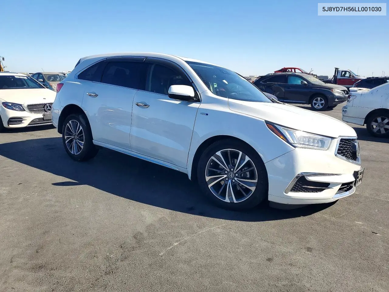 2020 ACURA MDX VIN 5J8YD7H56LL001030 — фото 4