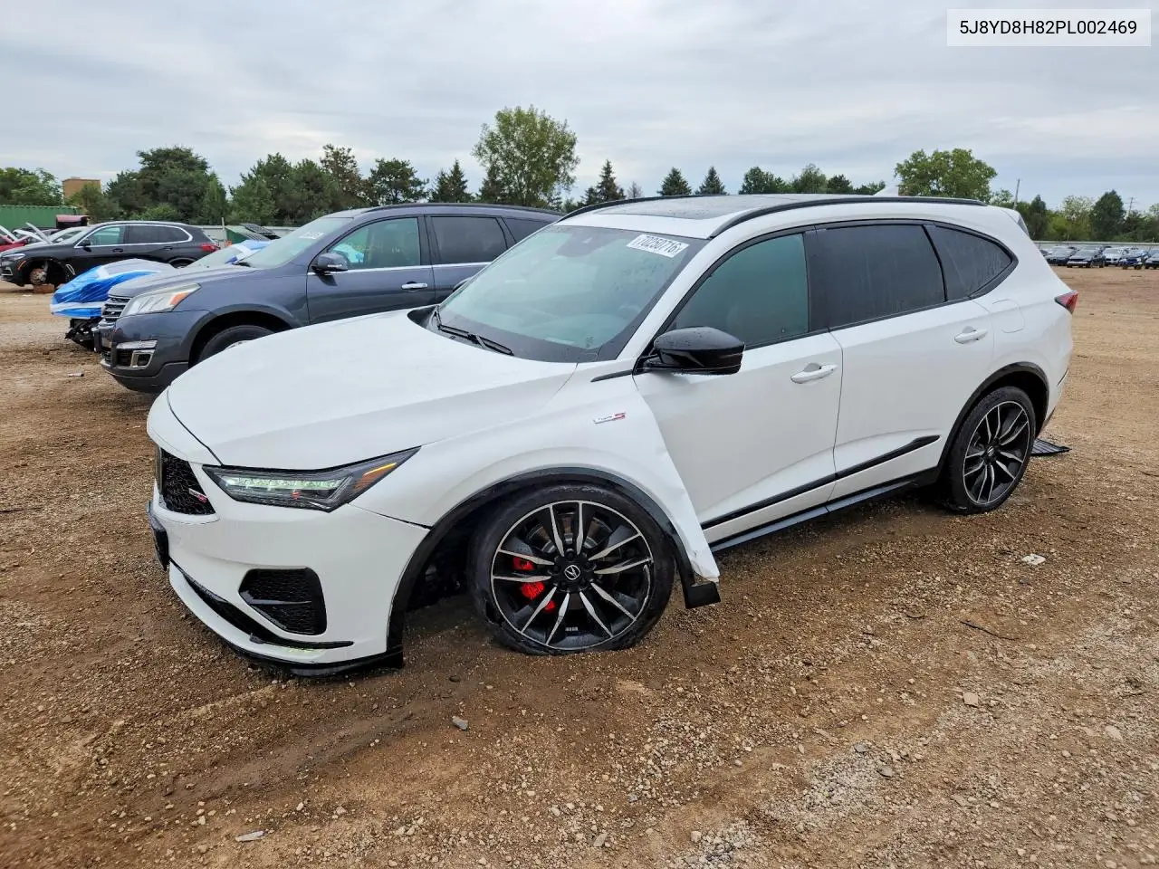 ACURA MDX 2023, VIN 5J8YD8H82PL002469