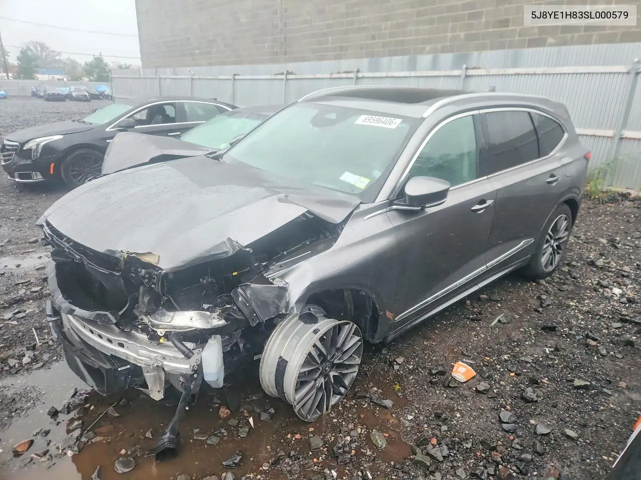 ACURA MDX 2025, VIN 5J8YE1H83SL000579