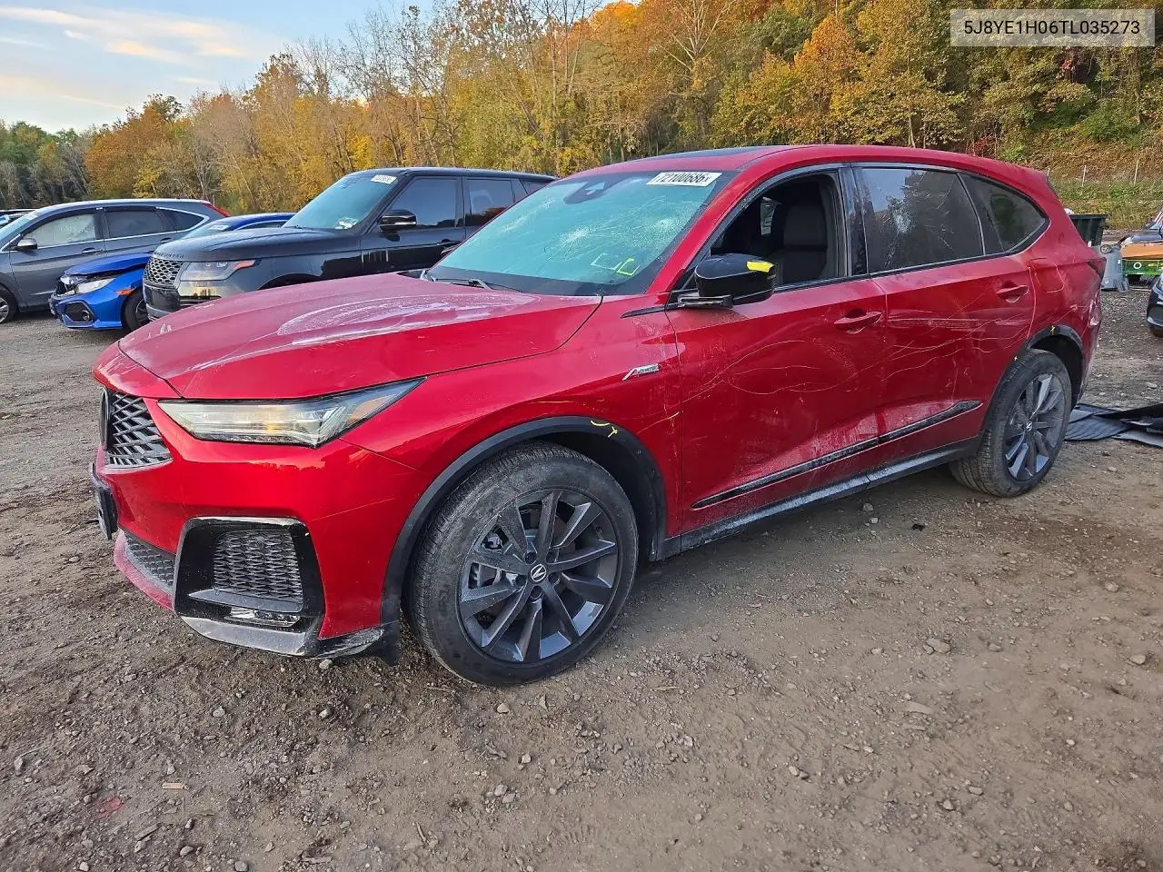 ACURA MDX 2026, VIN 5J8YE1H06TL035273