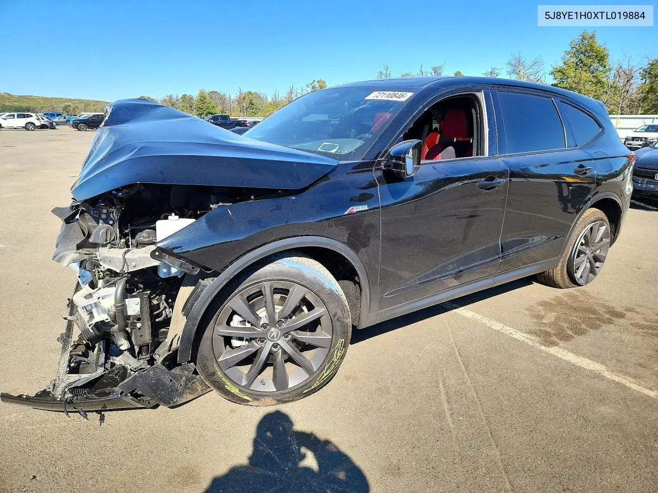 ACURA MDX 2026, VIN 5J8YE1H0XTL019884