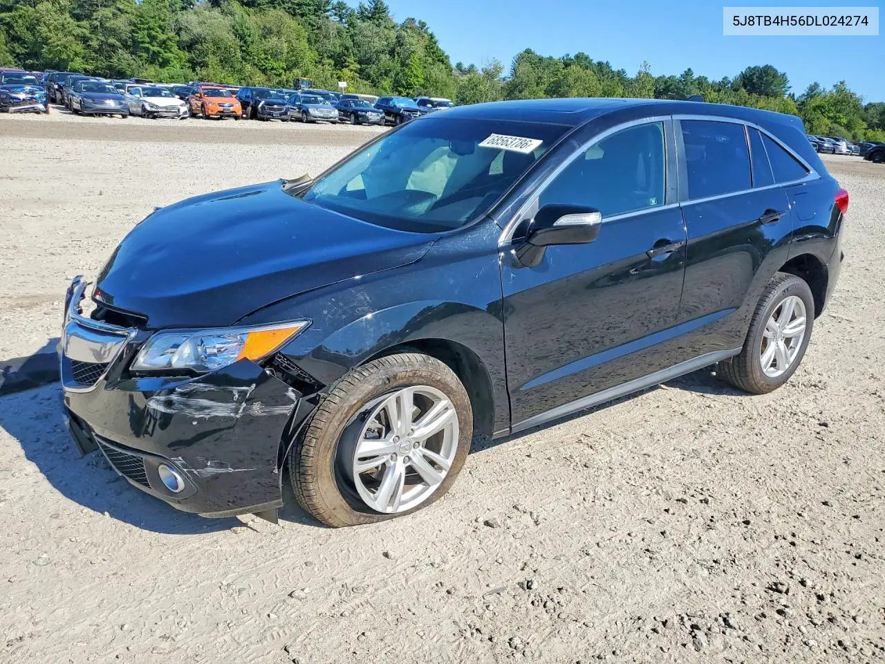 ACURA RDX 2013, VIN 5J8TB4H56DL024274