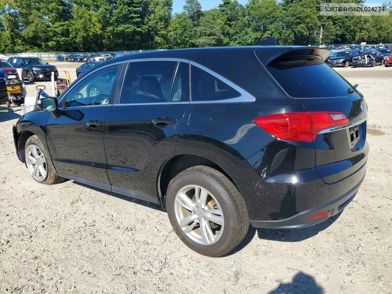 2013 ACURA RDX VIN 5J8TB4H56DL024274 — фото 2
