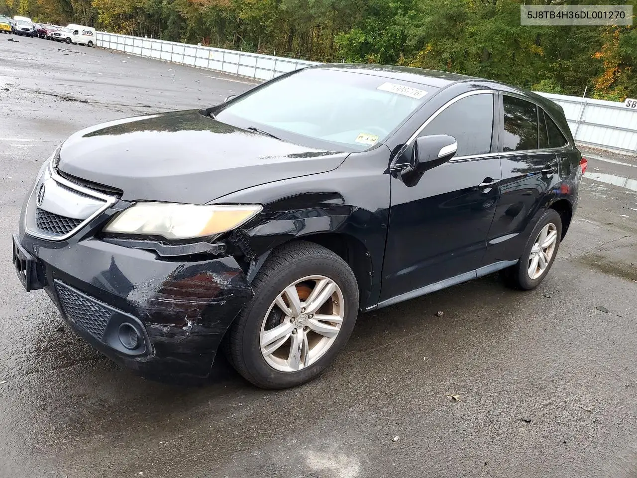 ACURA RDX 2013, VIN 5J8TB4H36DL001270