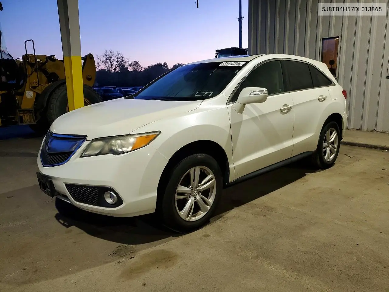 ACURA RDX 2013, VIN 5J8TB4H57DL013865