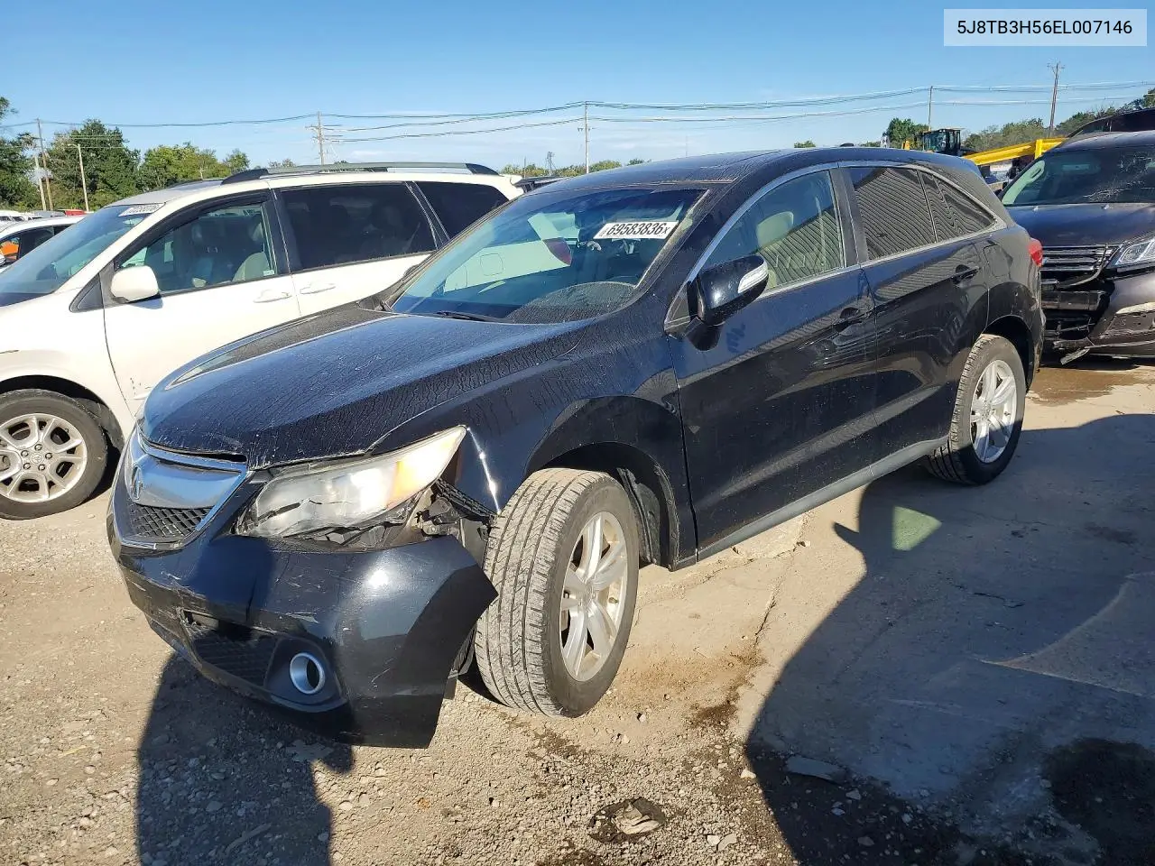ACURA RDX 2014, VIN 5J8TB3H56EL007146