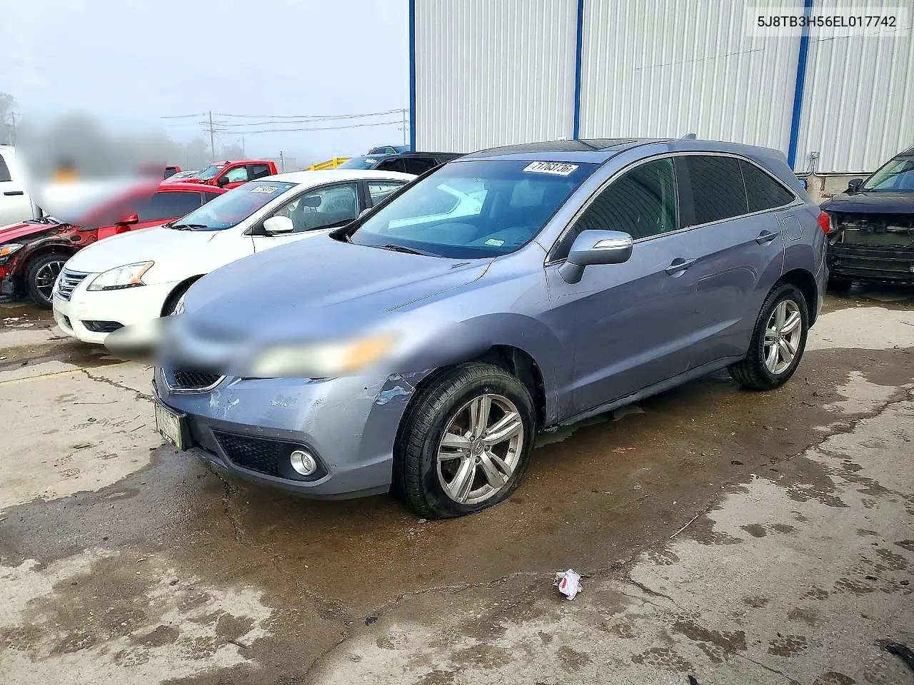 ACURA RDX 2014, VIN 5J8TB3H56EL017742