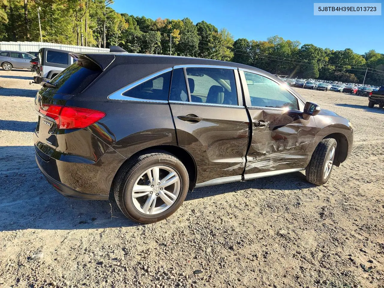 ACURA RDX 2014, VIN 5J8TB4H39EL013723