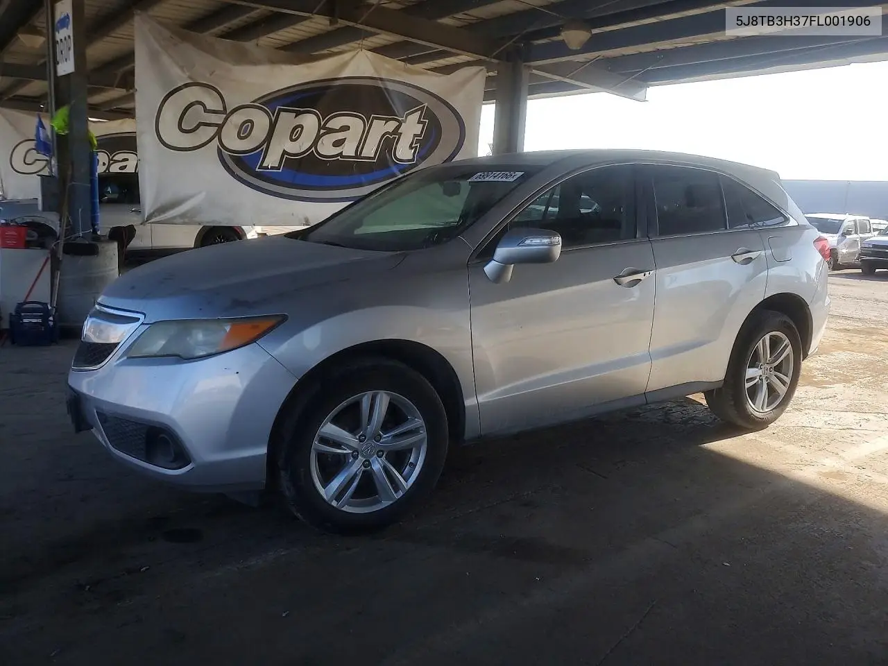 ACURA RDX 2015, VIN 5J8TB3H37FL001906