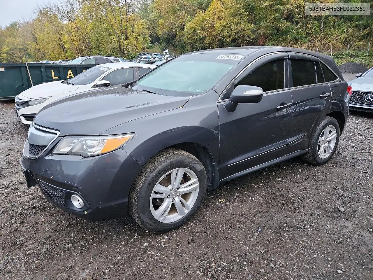 ACURA RDX 2015, VIN 5J8TB4H53FL022369