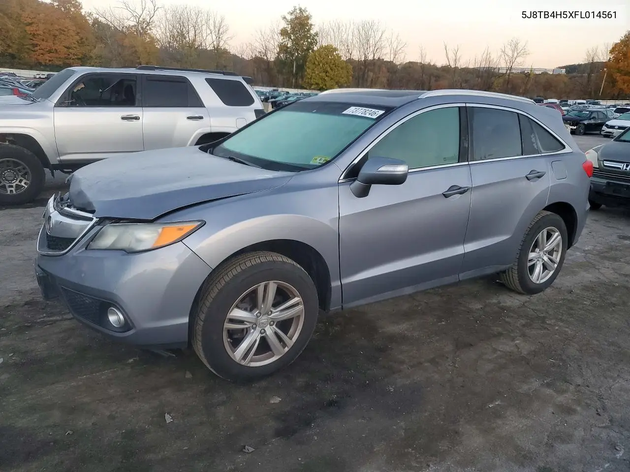 ACURA RDX 2015, VIN 5J8TB4H5XFL014561