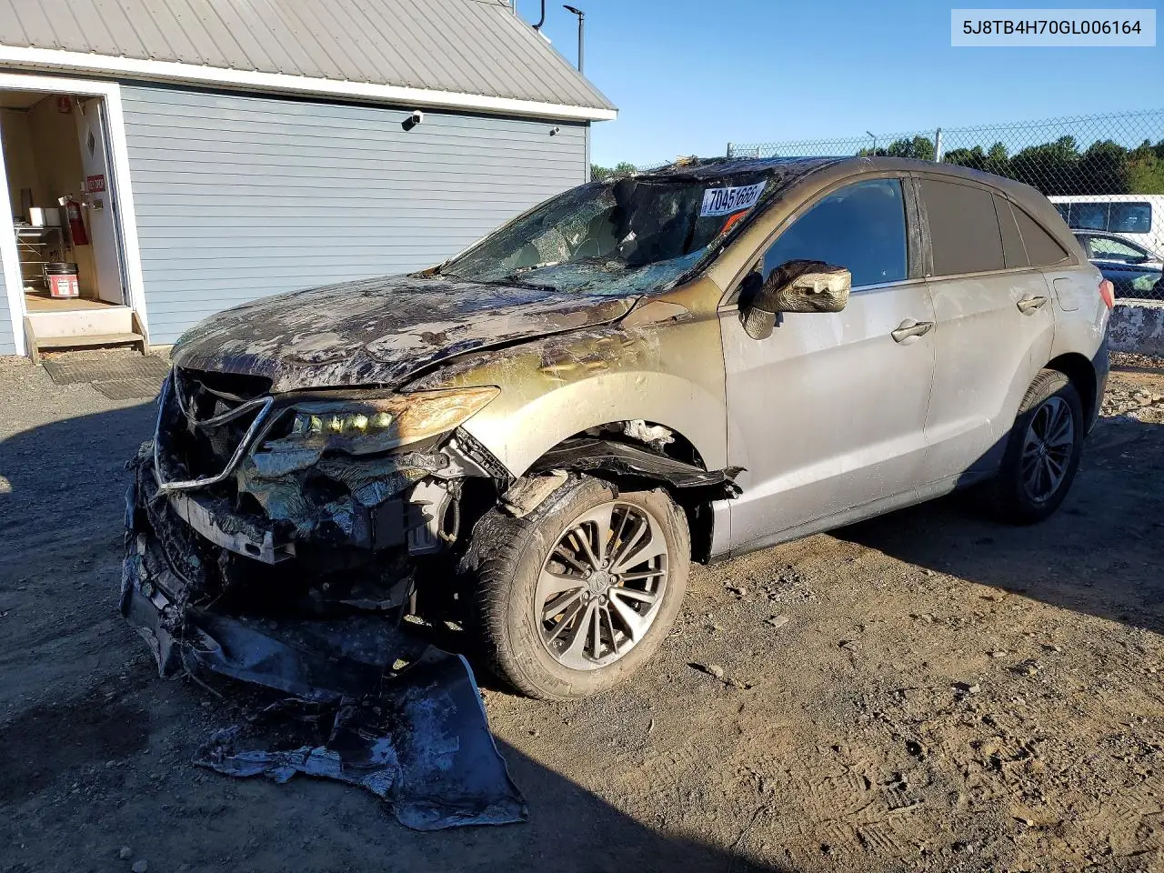 ACURA RDX 2016, VIN 5J8TB4H70GL006164