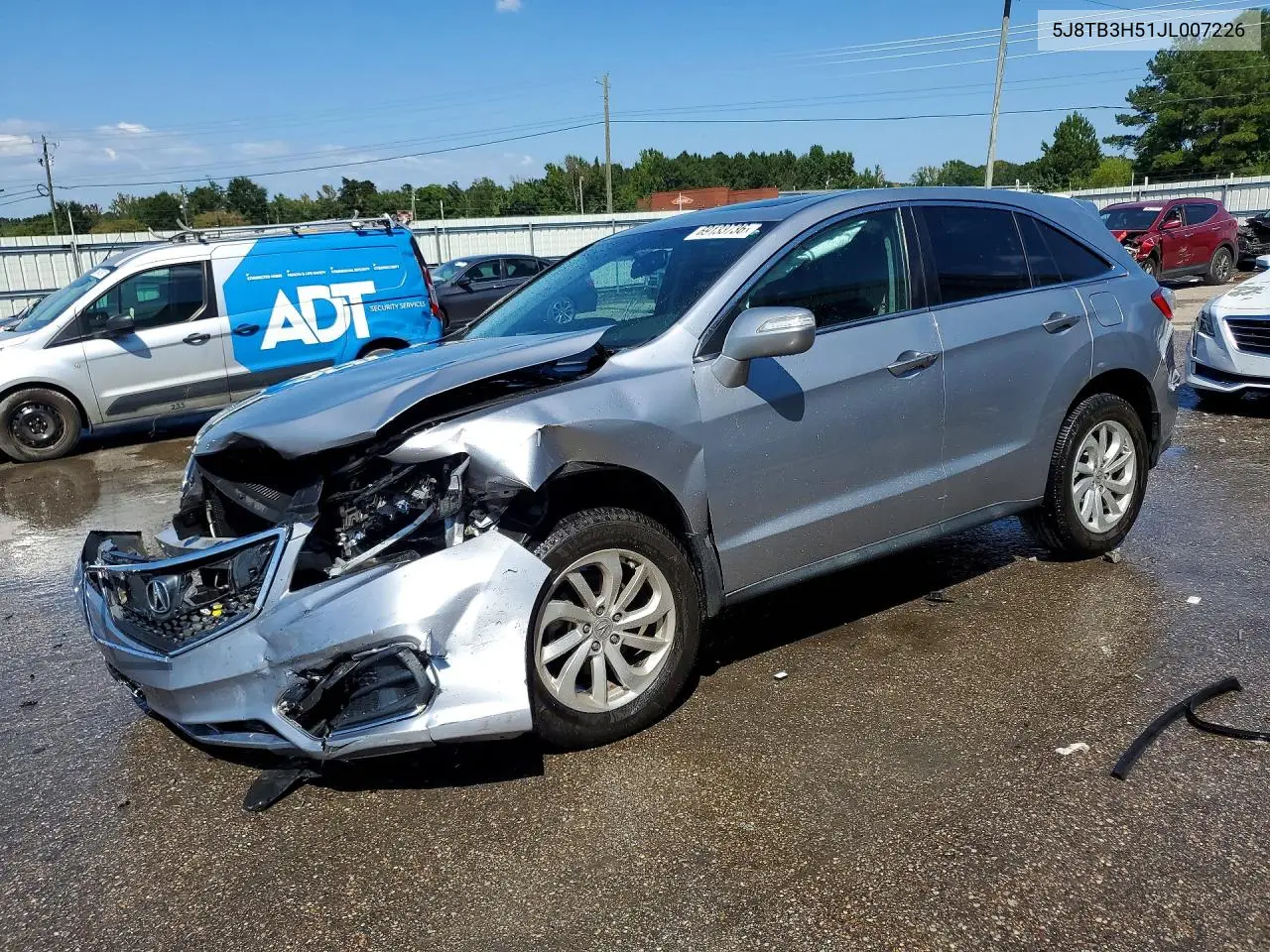 ACURA RDX 2018, VIN 5J8TB3H51JL007226
