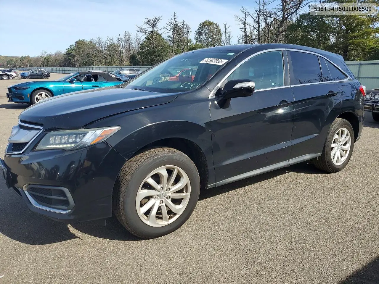 ACURA RDX 2018, VIN 5J8TB4H50JL006509