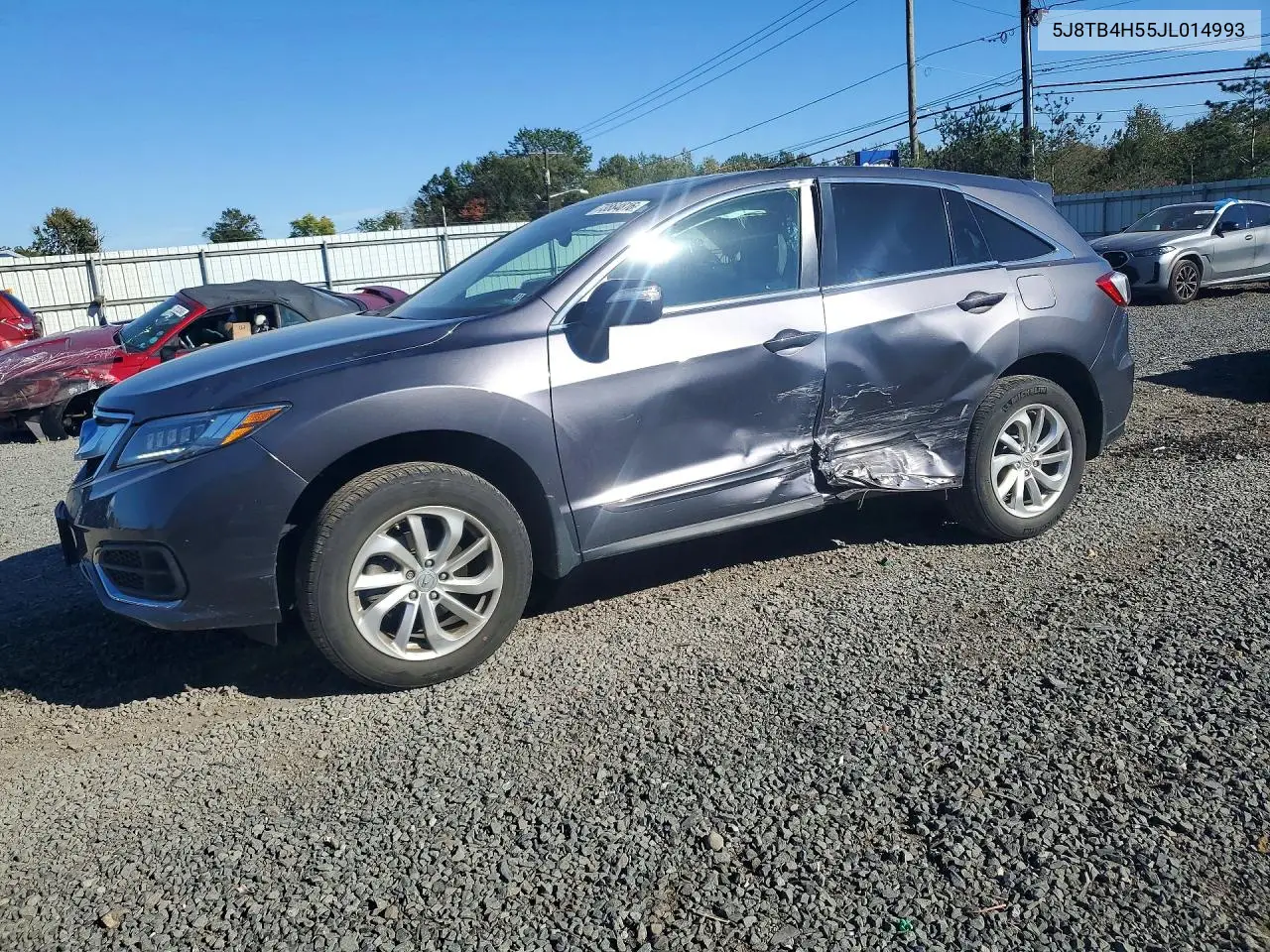 ACURA RDX 2018, VIN 5J8TB4H55JL014993