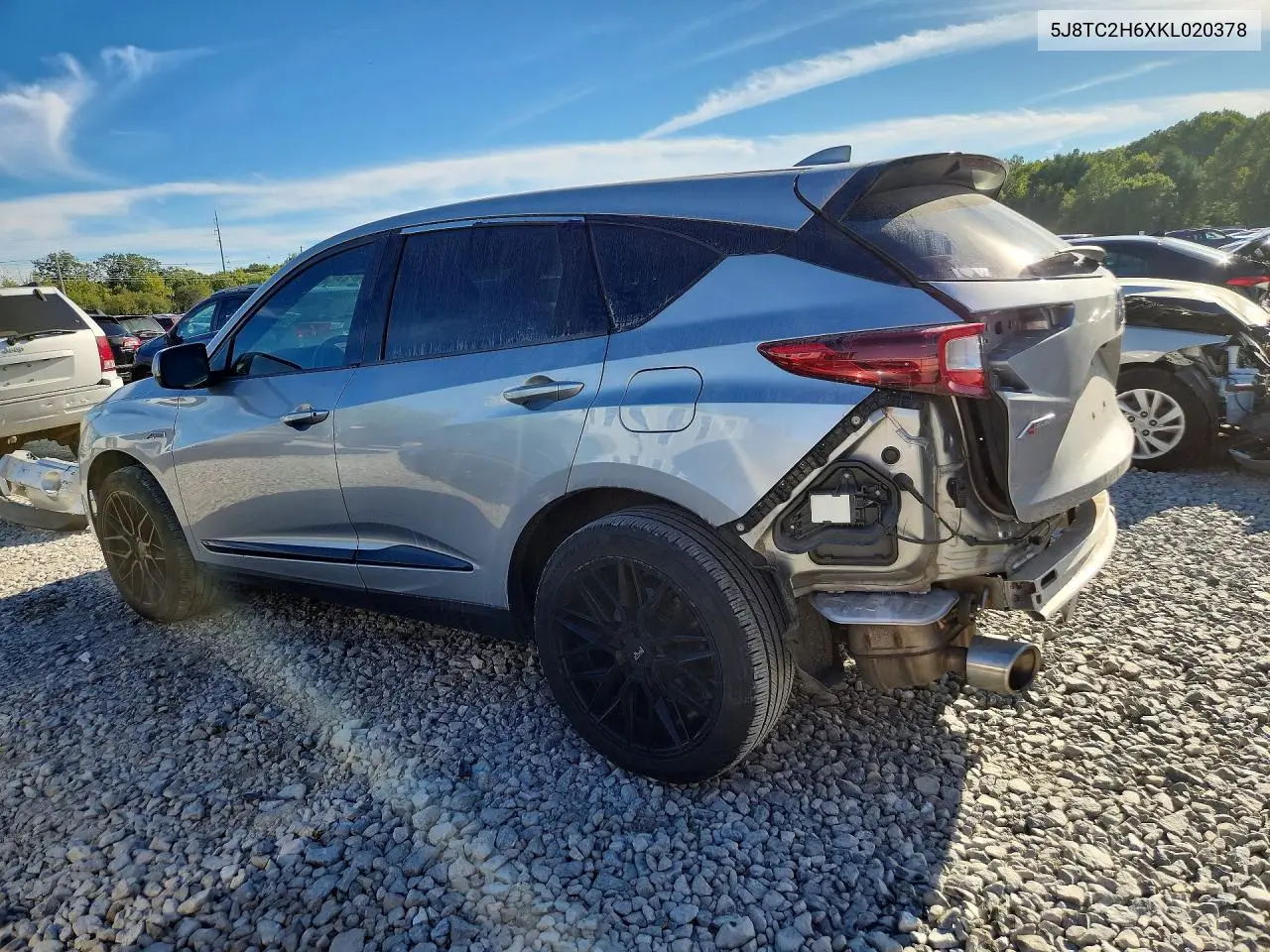 2019 ACURA RDX VIN 5J8TC2H6XKL020378 — фото 2