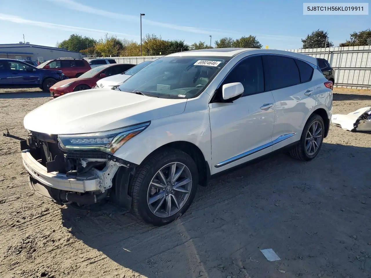 ACURA RDX 2019, VIN 5J8TC1H56KL019911
