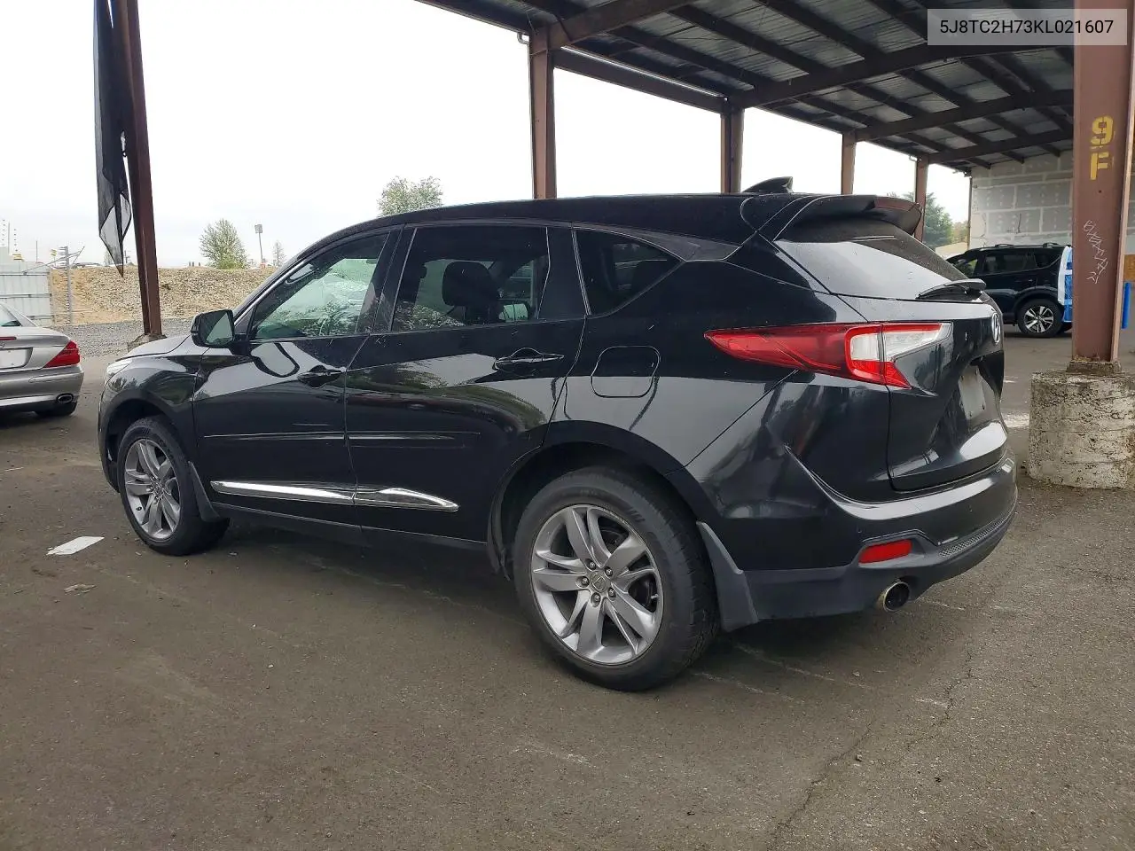 2019 ACURA RDX VIN 5J8TC2H73KL021607 — фото 2