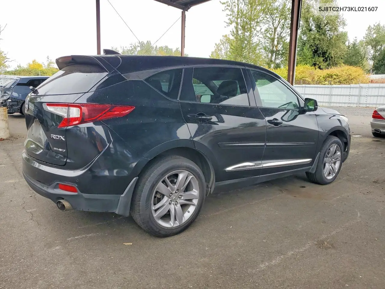 2019 ACURA RDX VIN 5J8TC2H73KL021607 — фото 3