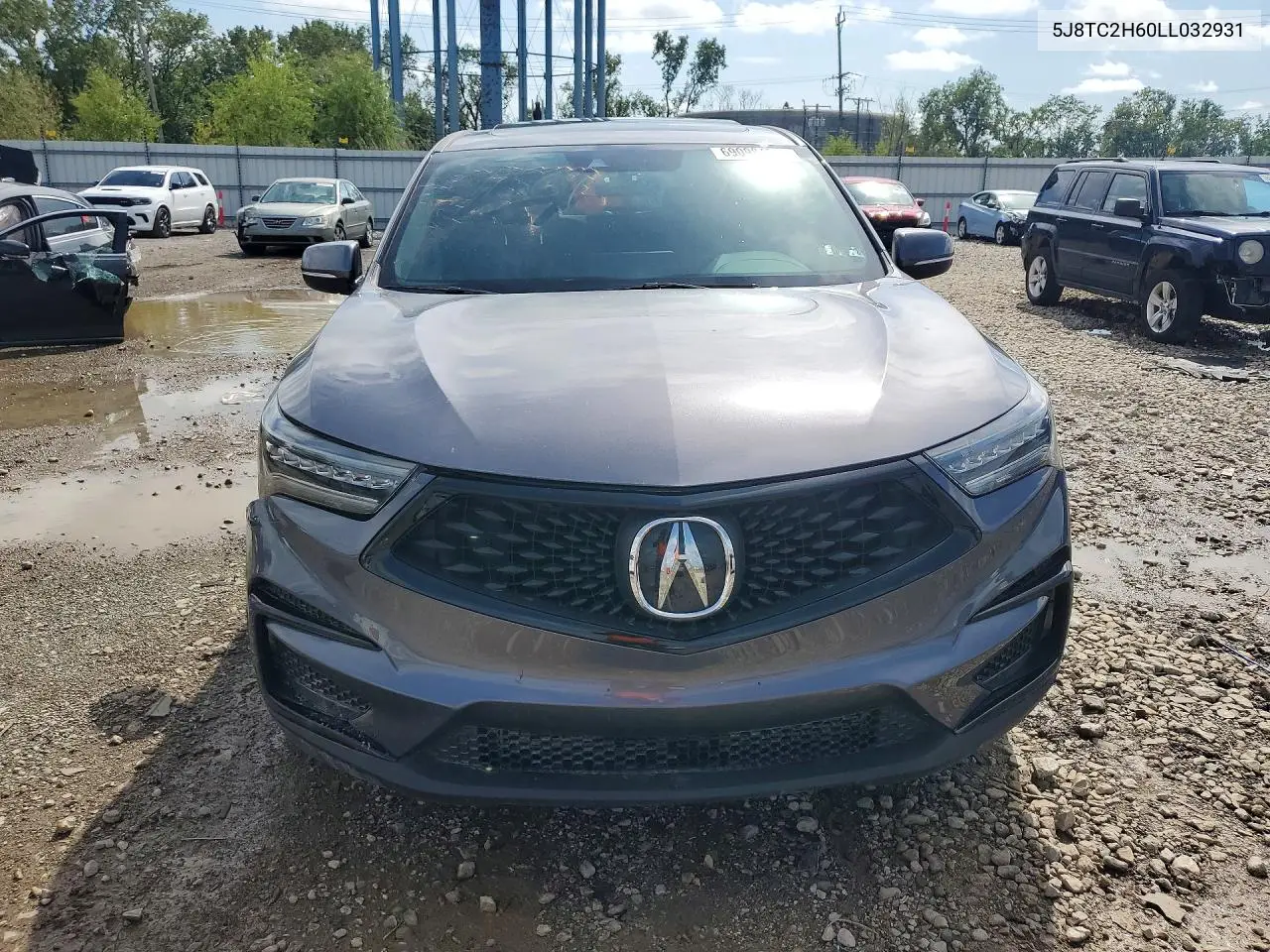 2020 ACURA RDX VIN 5J8TC2H60LL032931 — фото 5
