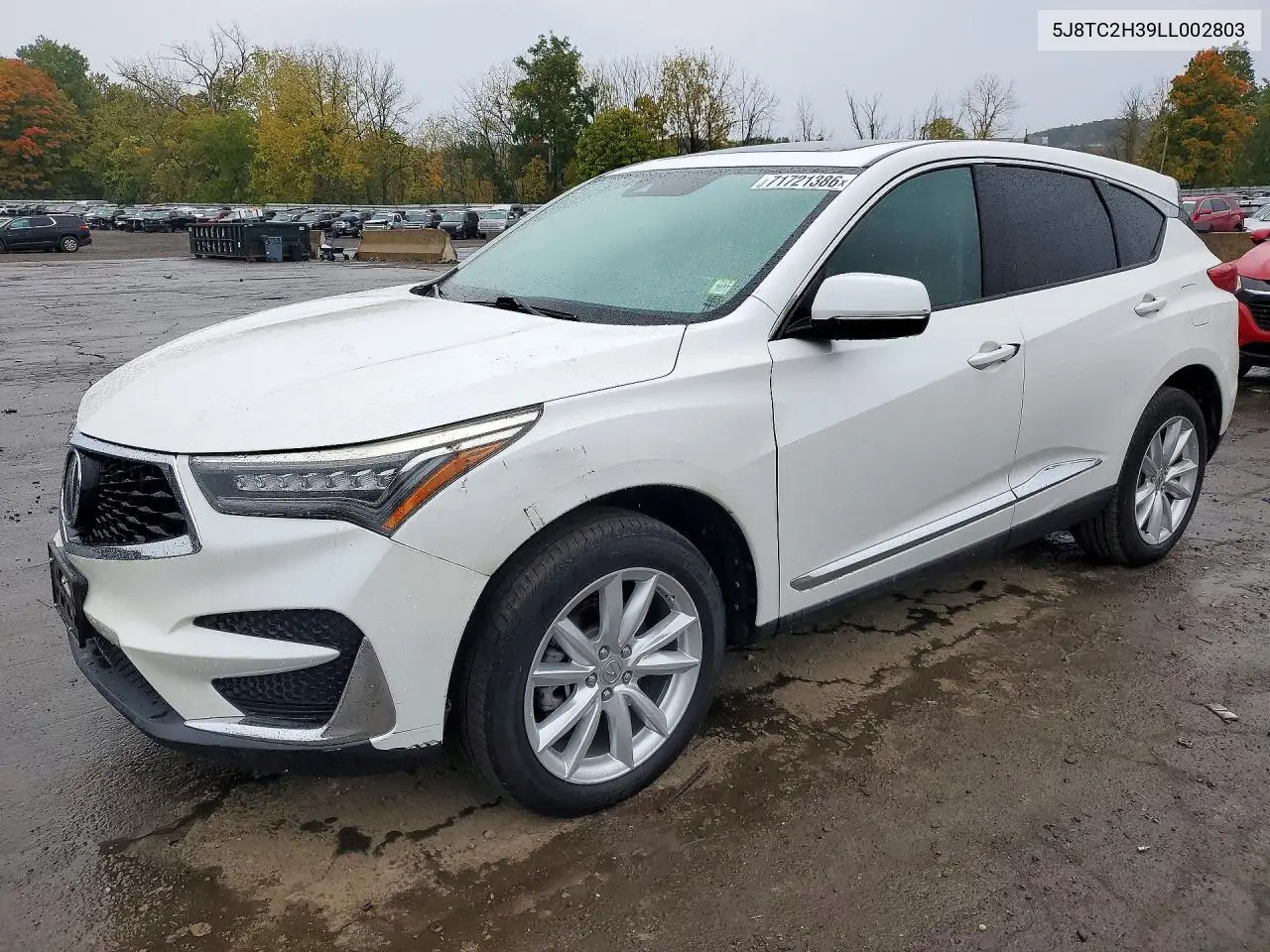 ACURA RDX 2020, VIN 5J8TC2H39LL002803