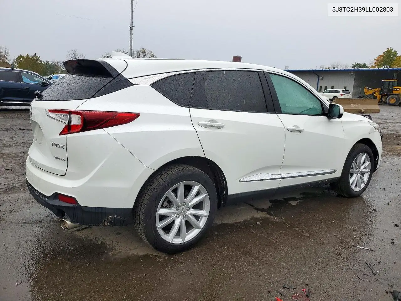 2020 ACURA RDX VIN 5J8TC2H39LL002803 — фото 3