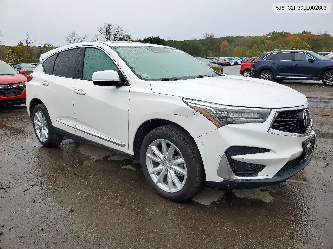 2020 ACURA RDX VIN 5J8TC2H39LL002803 — фото 4