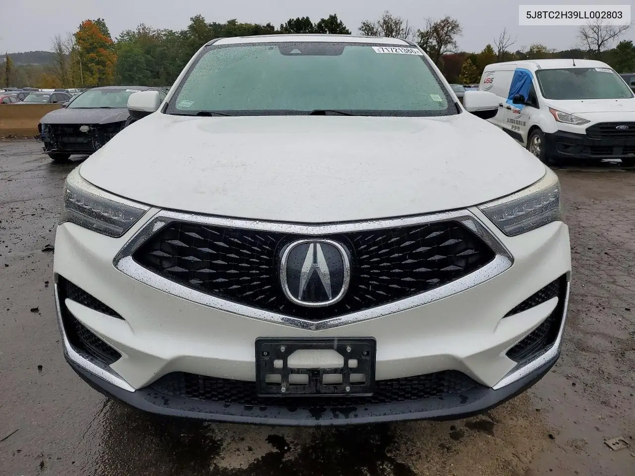 2020 ACURA RDX VIN 5J8TC2H39LL002803 — фото 5