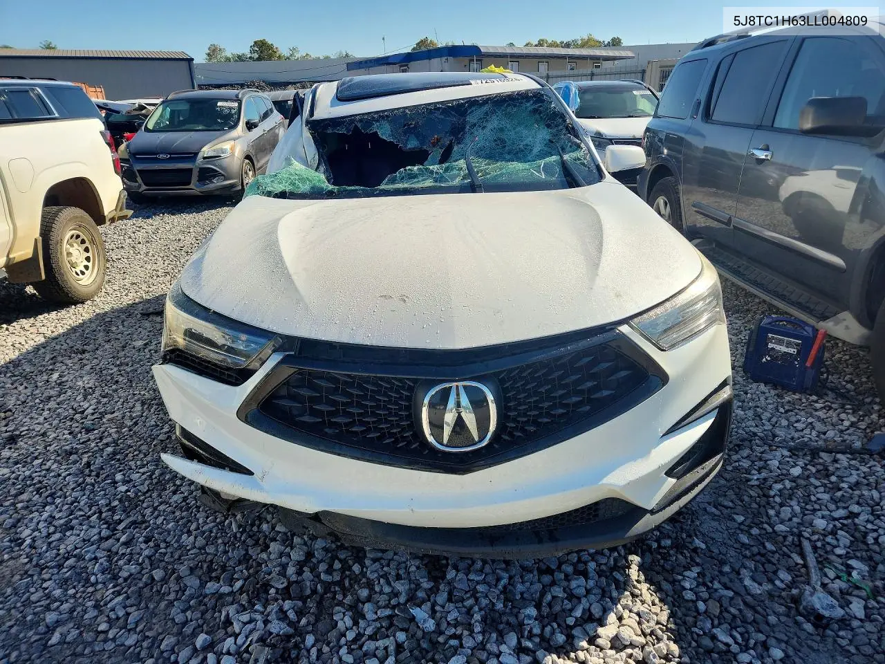 2020 ACURA RDX VIN 5J8TC1H63LL004809 — фото 5