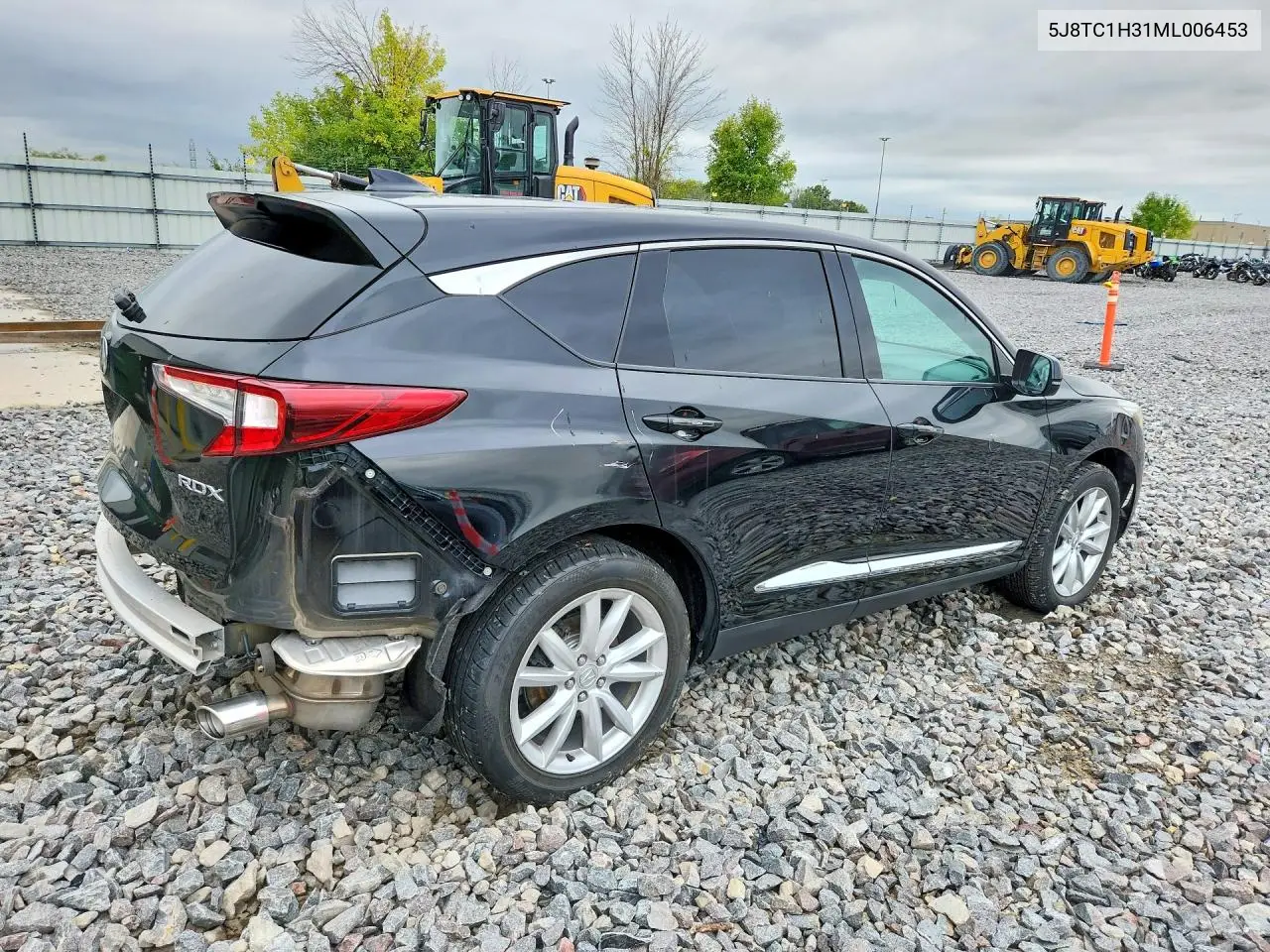 2021 ACURA RDX VIN 5J8TC1H31ML006453 — фото 3