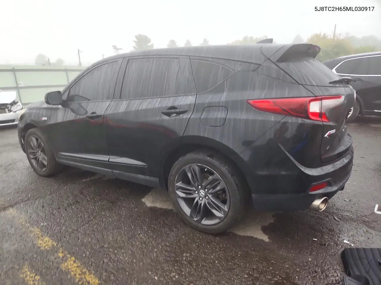 2021 ACURA RDX VIN 5J8TC2H65ML030917 — фото 2