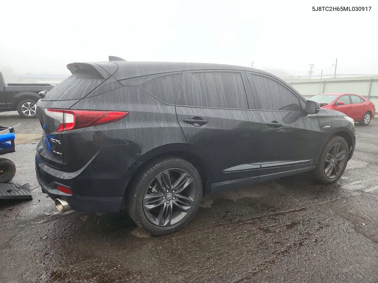 2021 ACURA RDX VIN 5J8TC2H65ML030917 — фото 3
