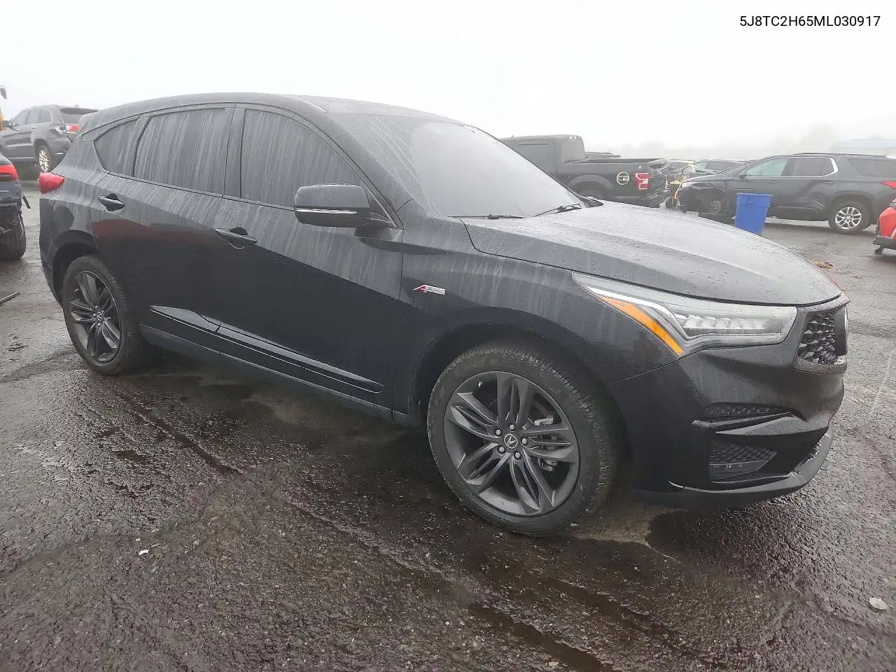 2021 ACURA RDX VIN 5J8TC2H65ML030917 — фото 4