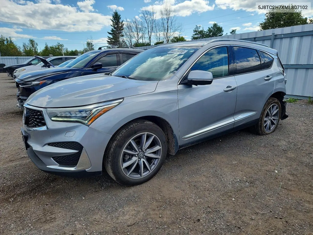 ACURA RDX 2021, VIN 5J8TC2H7XML807102
