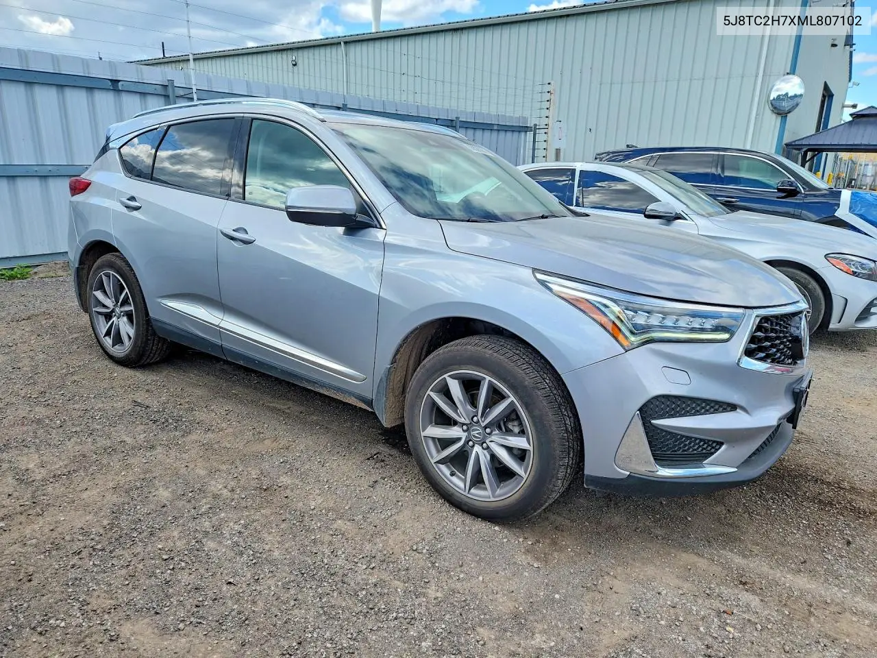 2021 ACURA RDX VIN 5J8TC2H7XML807102 — фото 4