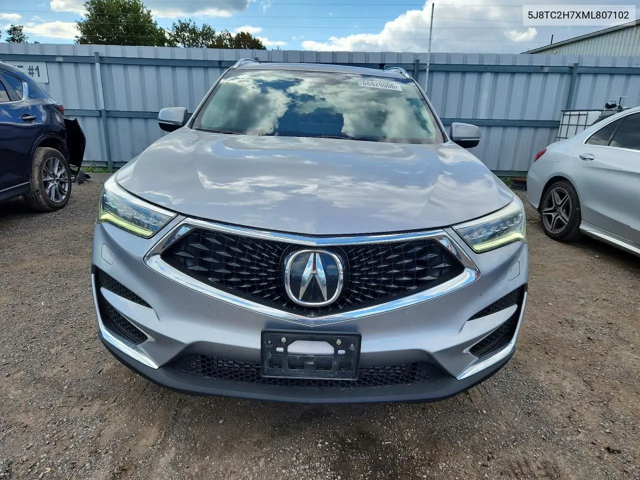 2021 ACURA RDX VIN 5J8TC2H7XML807102 — фото 5