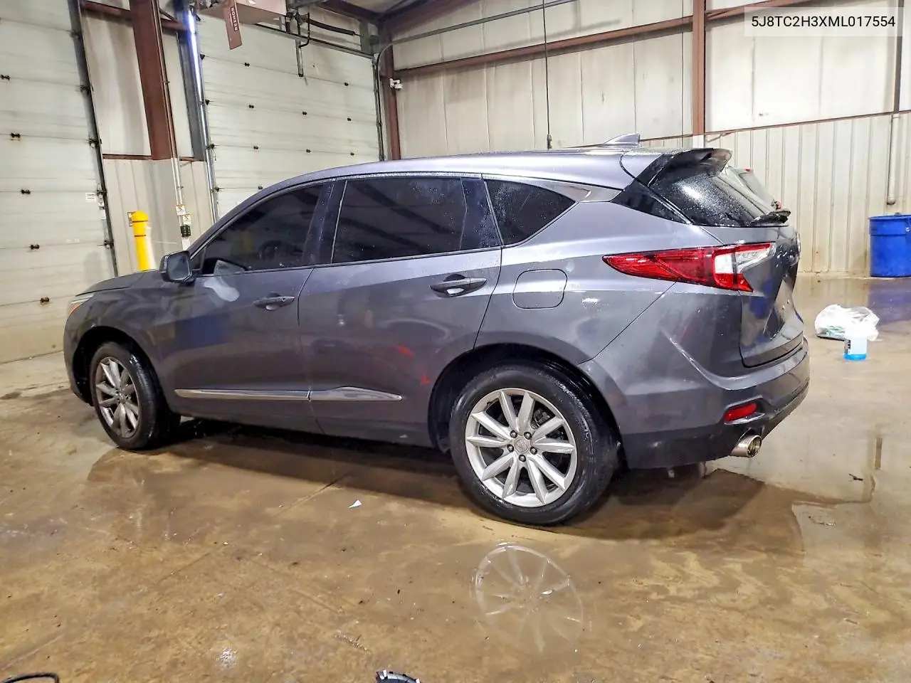 2021 ACURA RDX VIN 5J8TC2H3XML017554 — фото 2
