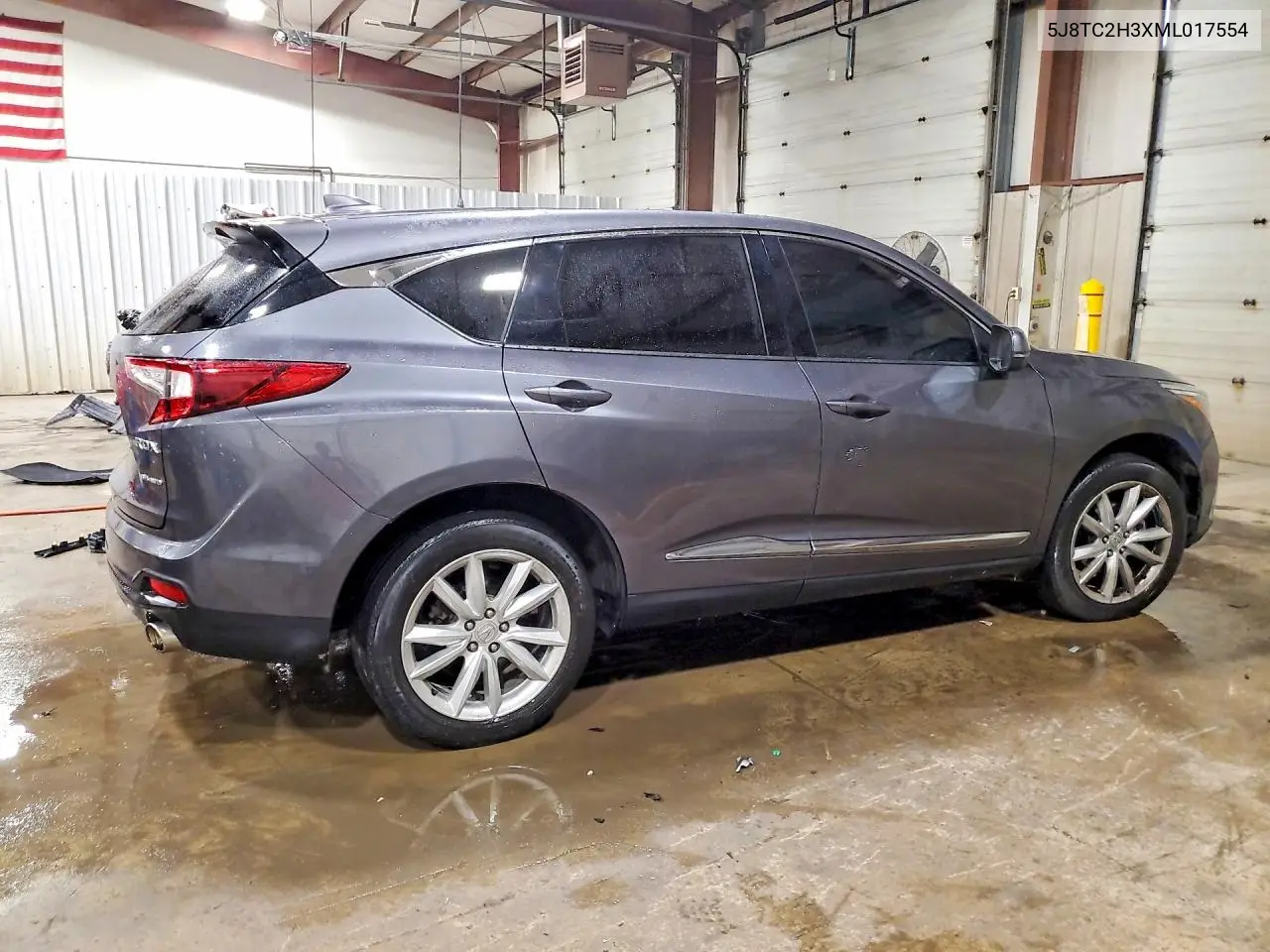 2021 ACURA RDX VIN 5J8TC2H3XML017554 — фото 3