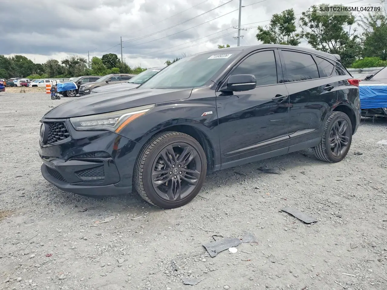 ACURA RDX 2021, VIN 5J8TC2H65ML042789