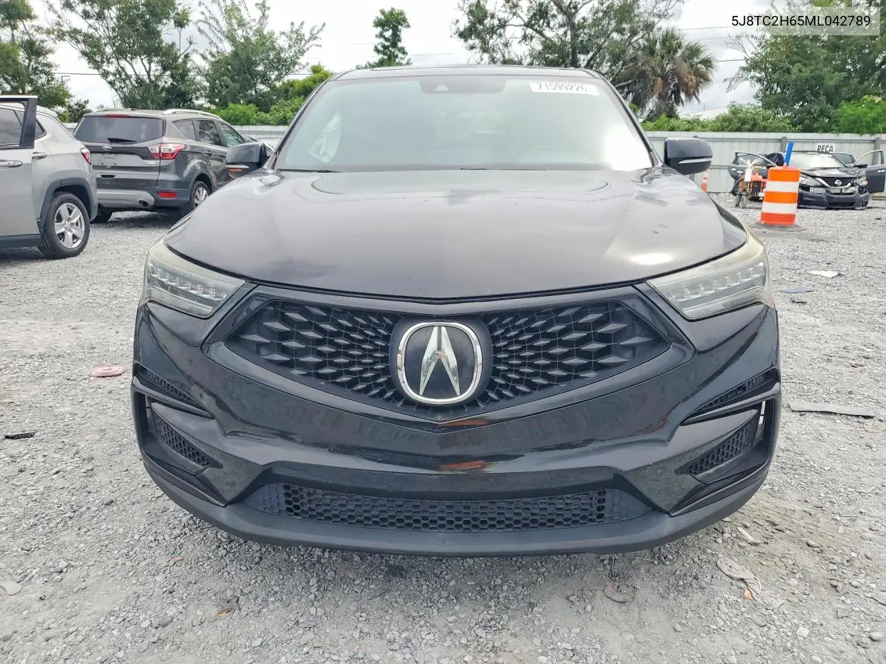 2021 ACURA RDX VIN 5J8TC2H65ML042789 — фото 5