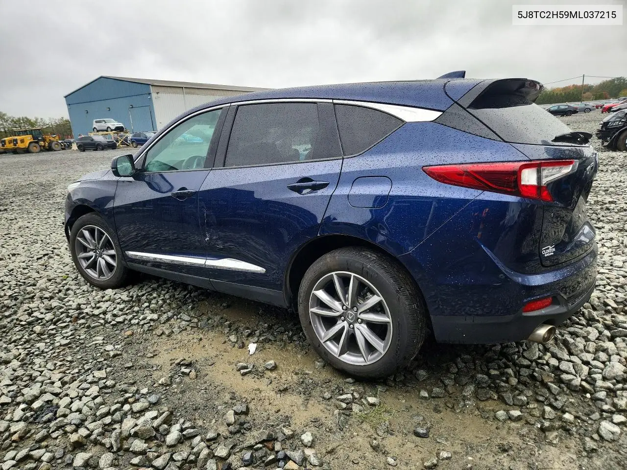 2021 ACURA RDX VIN 5J8TC2H59ML037215 — фото 2